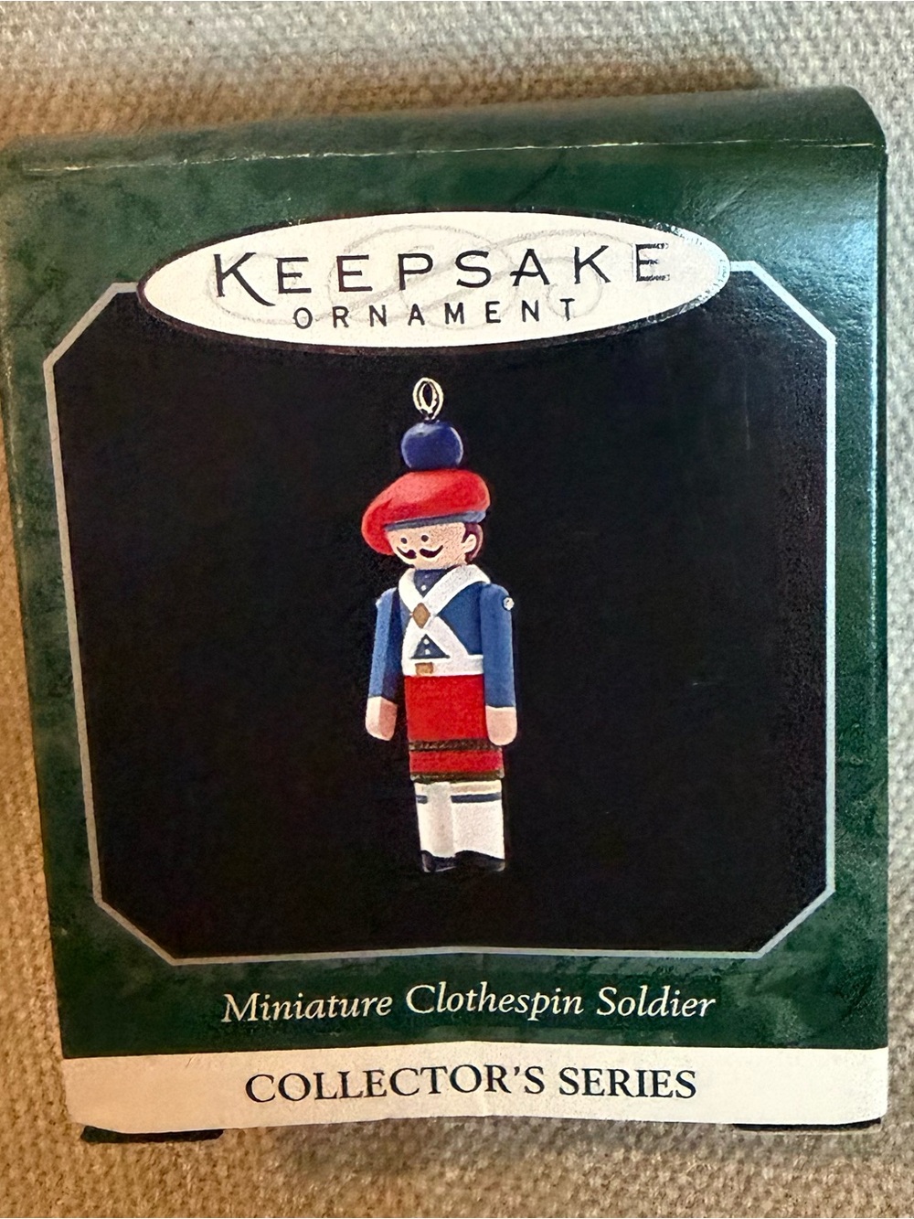 MINIATURE Hallmark Clothespin Soldiers Ornaments - Picture 5 of 10